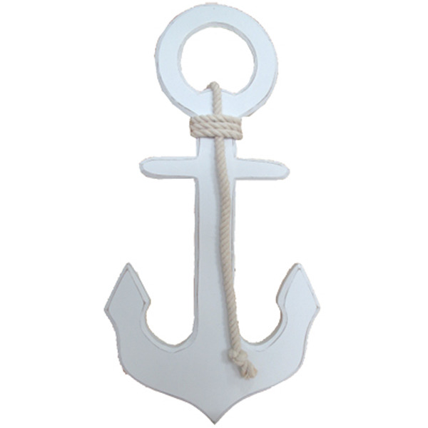 Anchor with Rope - White