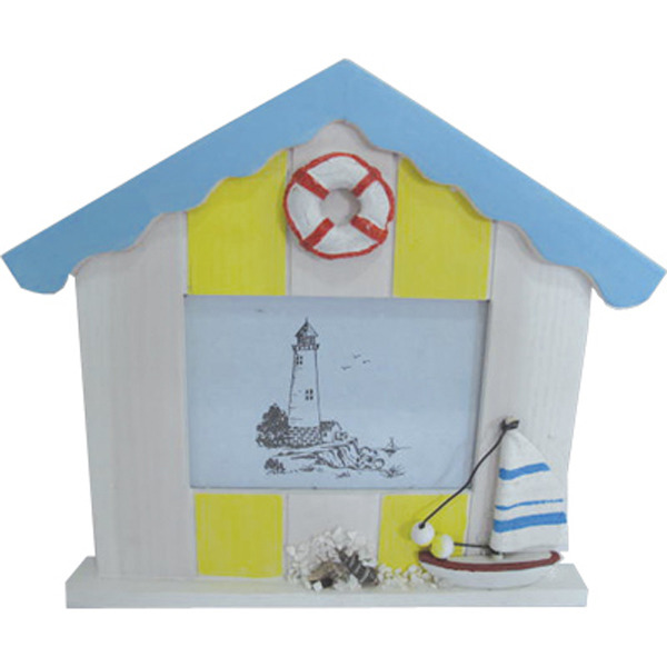 Beach Hut Photo frame Small
