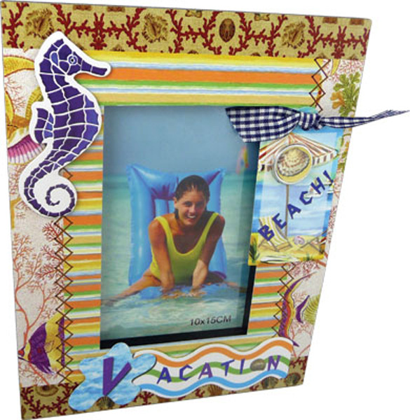 Beachlife Photo Frame - Seahorse (6x4)