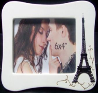 Photo Frame Paris Landscape curved side