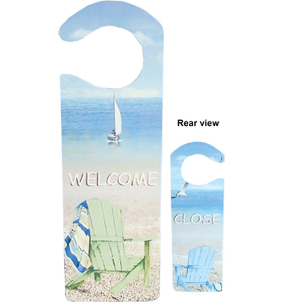 Welcome Door Knob Hanger Beach Chairs 243cm