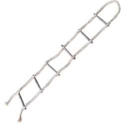 Rope Ladder w Wooden Rungs 145x18cm