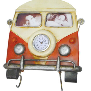 Old Hippie Van Photo frame and Key Holder 25cm