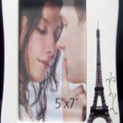 Photo Frame Paris Portrait curved side 5x7