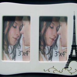 Photo Frame Paris Landscape Twin Curved