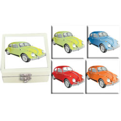 Ceramic Coasters (Set of 4) - Bugs Boxed