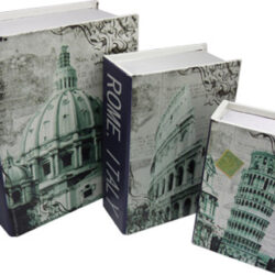 Book Boxes - Italy (set of 3)