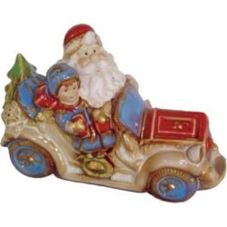 Santa in Red Car
