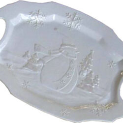 Snowman Serving Platter  large