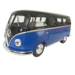 1962 VW Kombi diecast 5"- Black top - BLUE