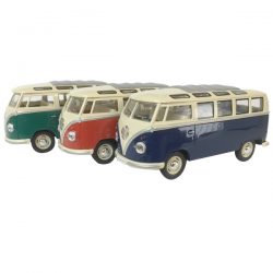 1962 VW Kombi Samba Bus diecast - window box - Single Navy