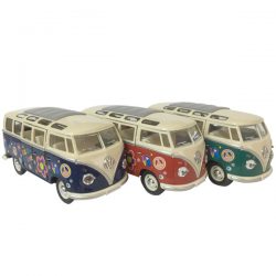 1962 VW Kombi Samba Flower Power - Single Green - Scale 1:24