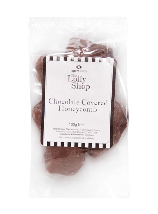 Chocolate Coated Honeycomb 130gr